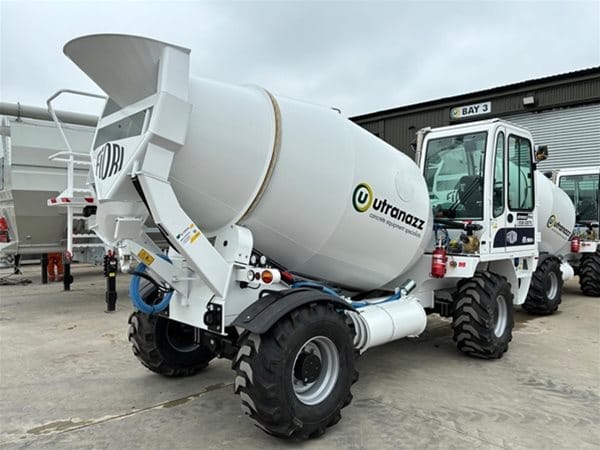 New HYDROMIX / FIORI model DB560T Rough Terrain Tunnel Concrete Mixer ...
